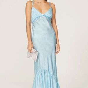 NWT Tuckernuck Cinq a Sept Lizzie blue Dress Size 6